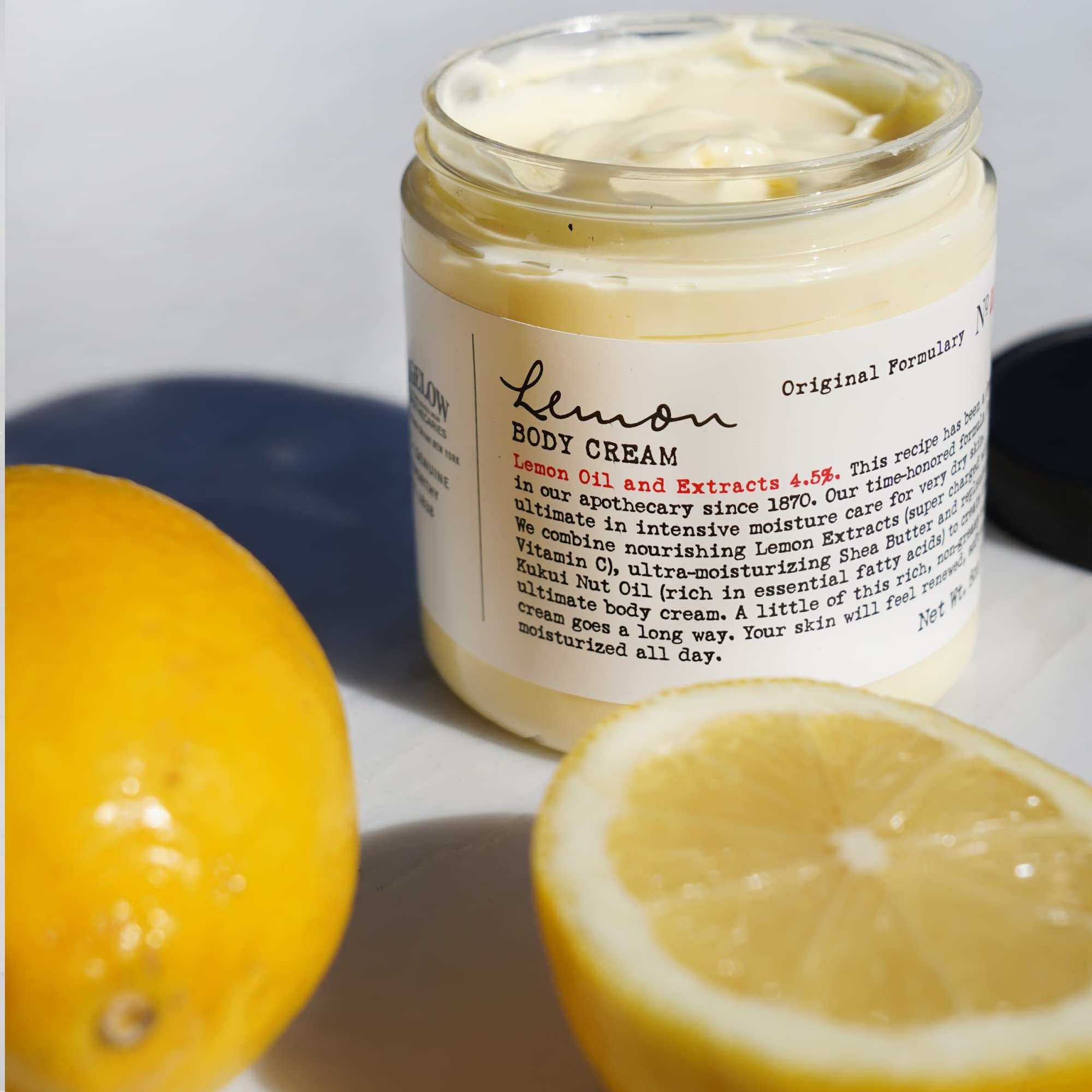 C.O. Bigelow Lemon Body Cream hand care and moisturizing