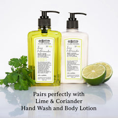 Cruelty free label on C O Bigelow Lime Coriander product packaging