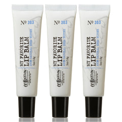 C. O. Bigelow My Favorite Lip Balm Tubes trio pack for on-the-go hydration