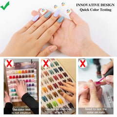 C12rtive 120 piece display tips pack for professionals