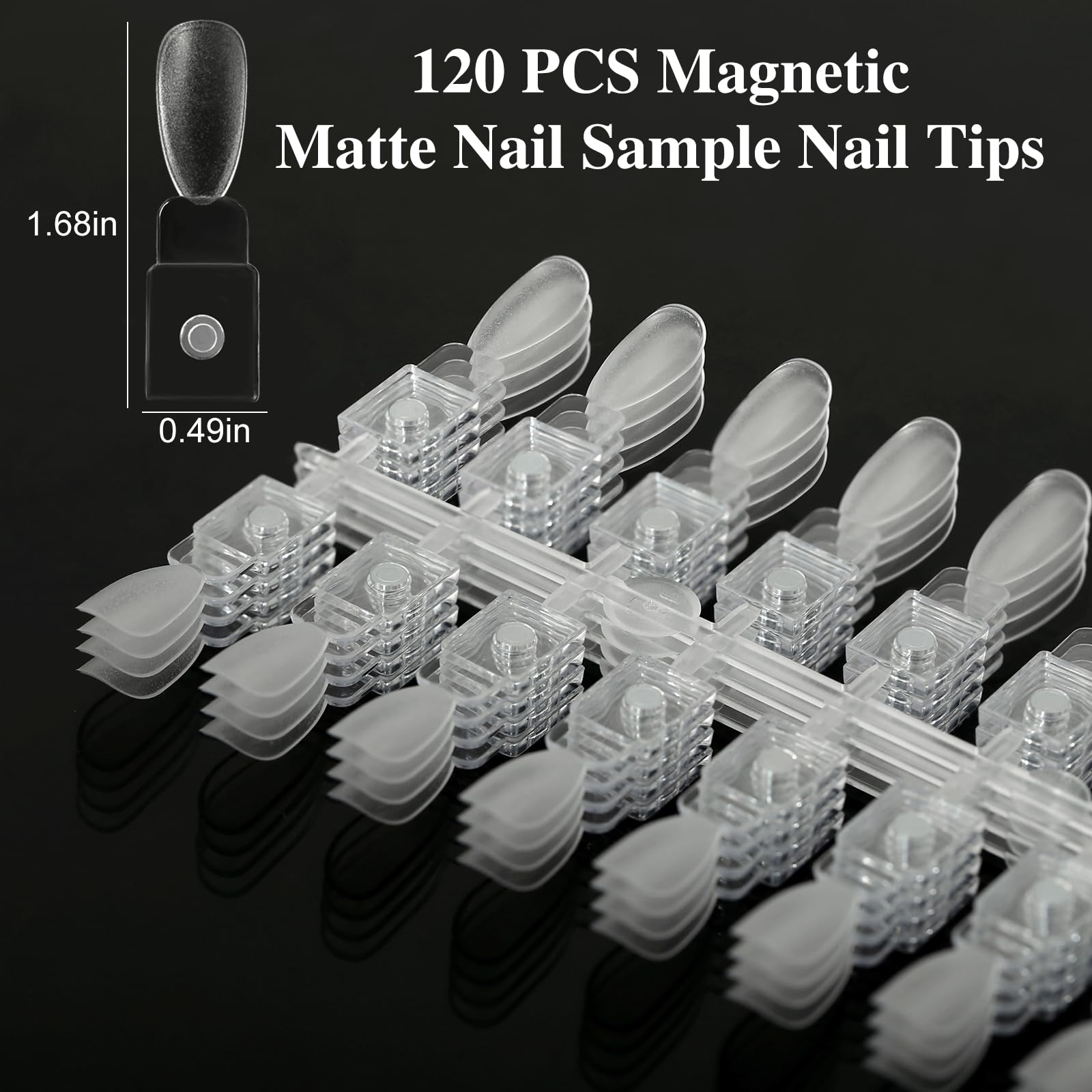 C12rtive display tip on magnetic book for easy color swaps