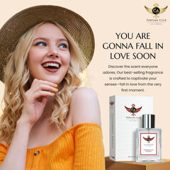 CA Perfume Impression Amber Rouge Saffron gift box invites daily luxury