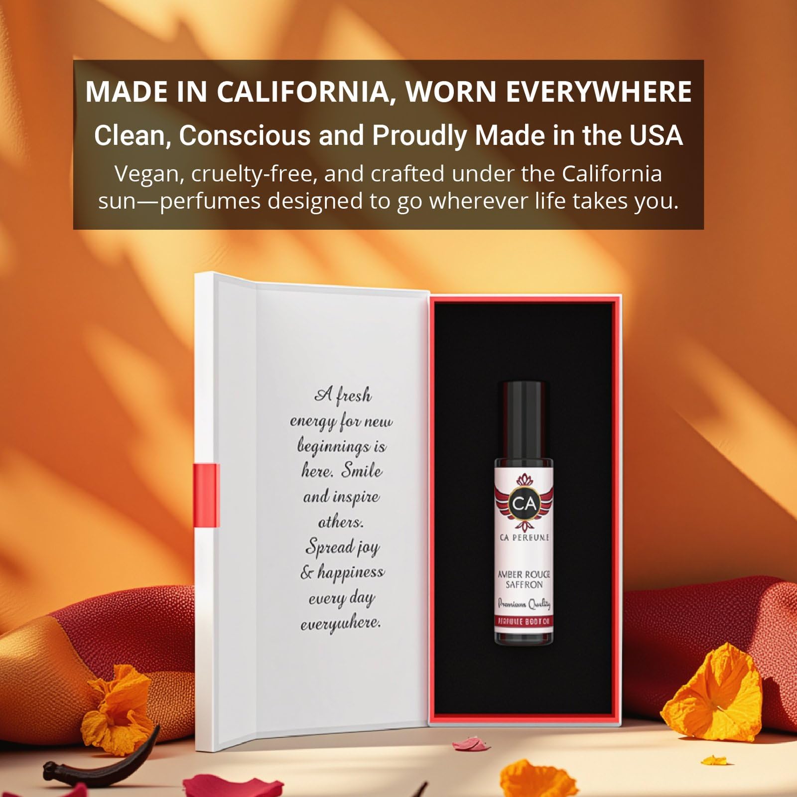 CA Perfume Impression of Love travel-size bottle ideal for on-the-go scent.