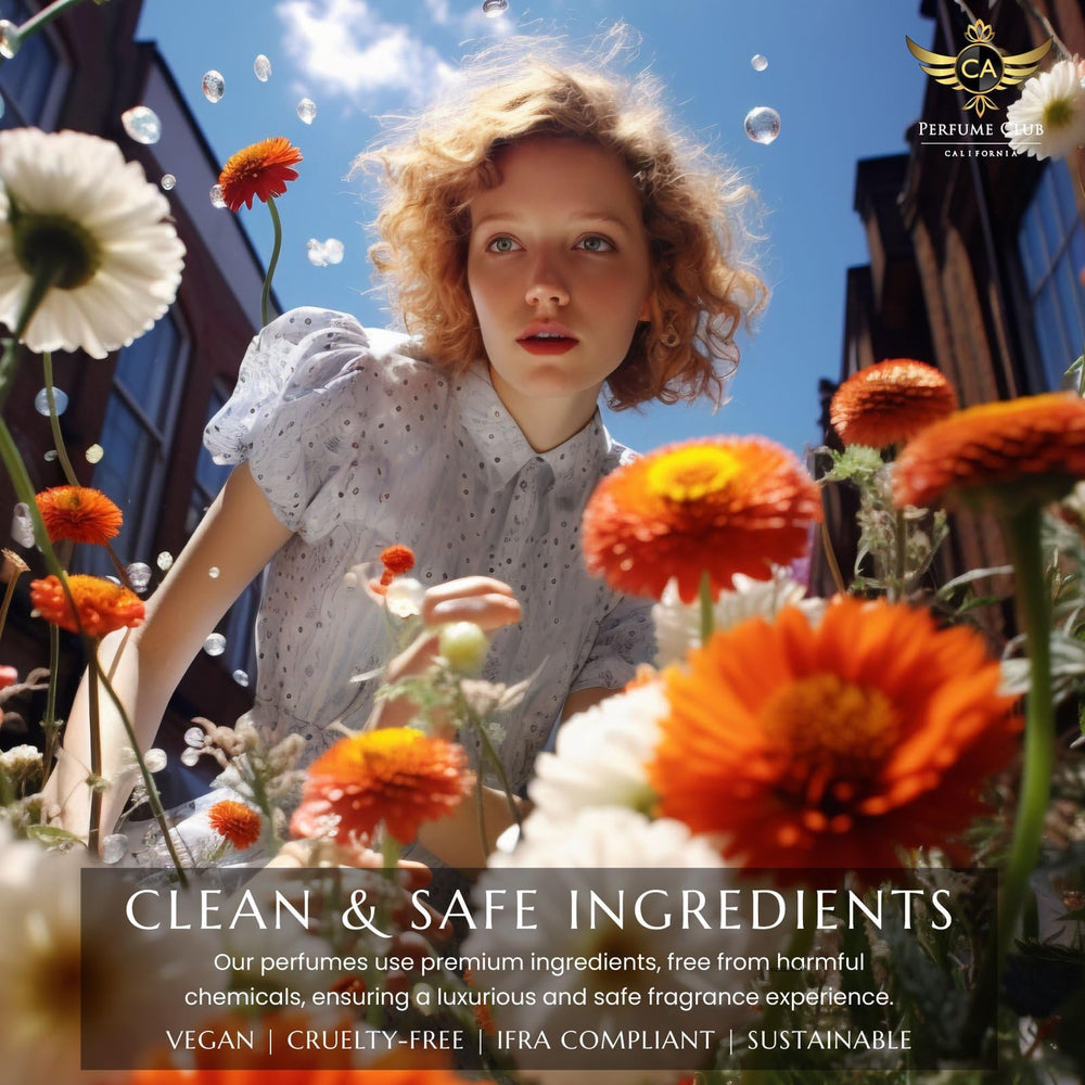 CA Perfume Impression of Tobacco Vanille label detail signaling artisanal, small-batch production.