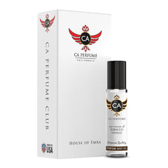 CA Perfume Impression of Tobacco Vanille roll-on 10ml bottle, compact travel-friendly design.