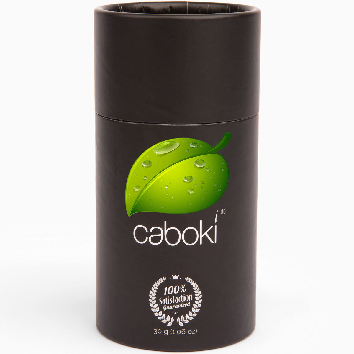 Caboki Auburn hair-building fiber box showing instant thinning coverage.