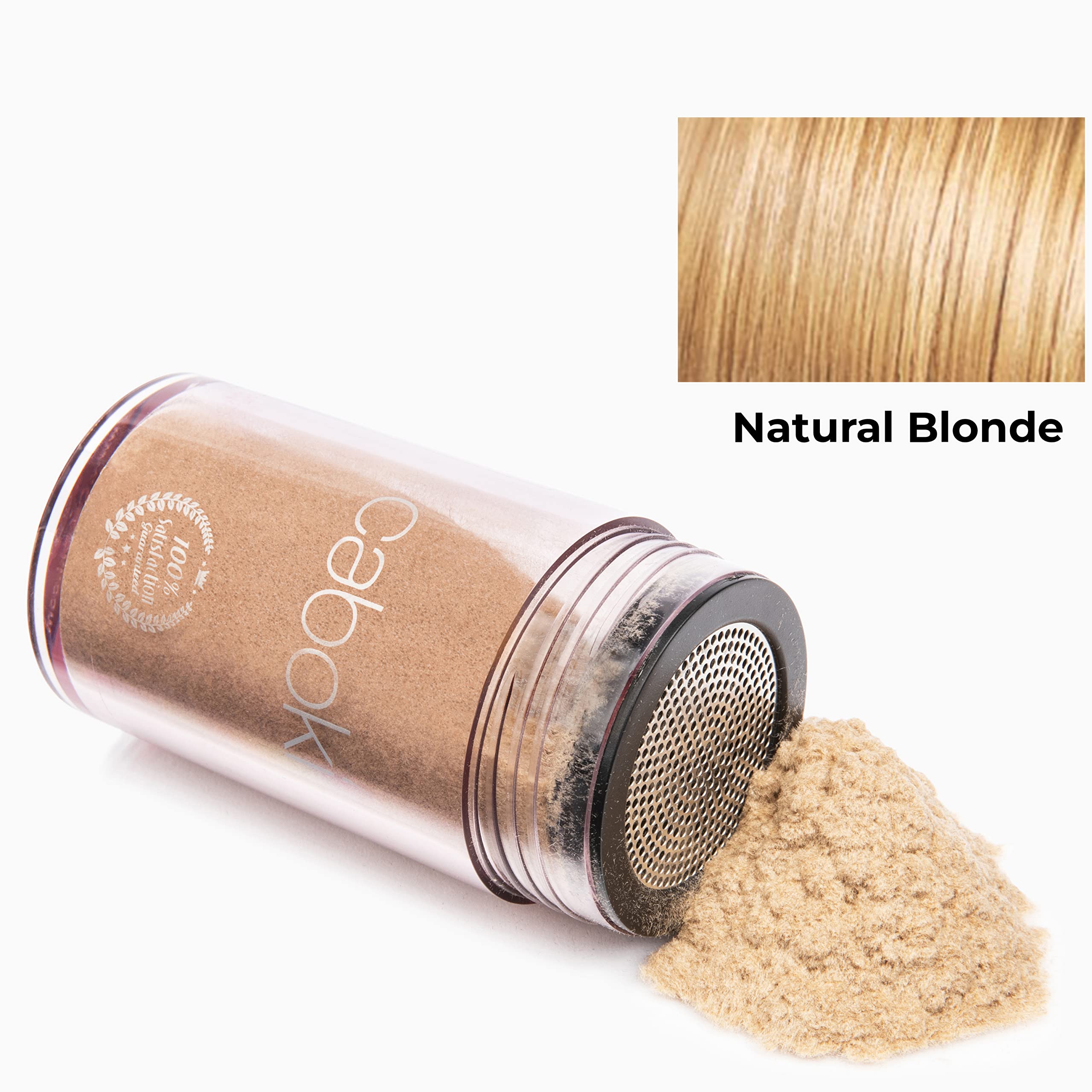 Caboki concealer creates a fuller appearance for thinning hair instantly.