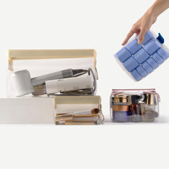 Cadence Parcel hygiene bag ready for travel essentials and quick organization.