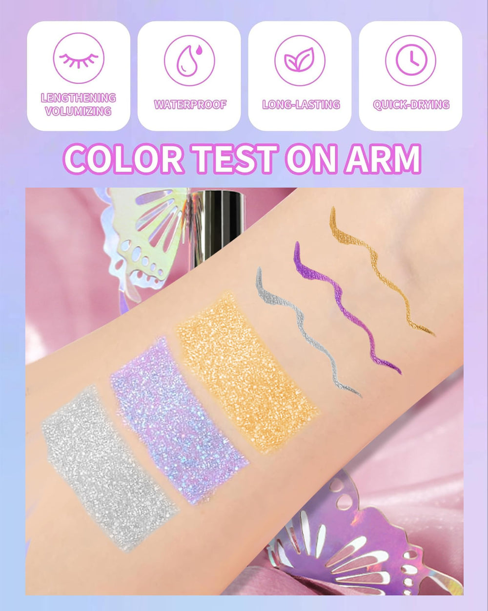 Caedelfly eye makeup set ensemble hints versatile party-ready looks.
