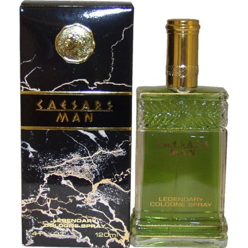 Caesars for Men cologne spray bottle ideal for casual daytime wear.