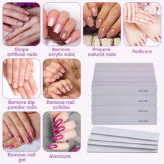 Caeuiciw professional-grade emery boards for salon-quality results.