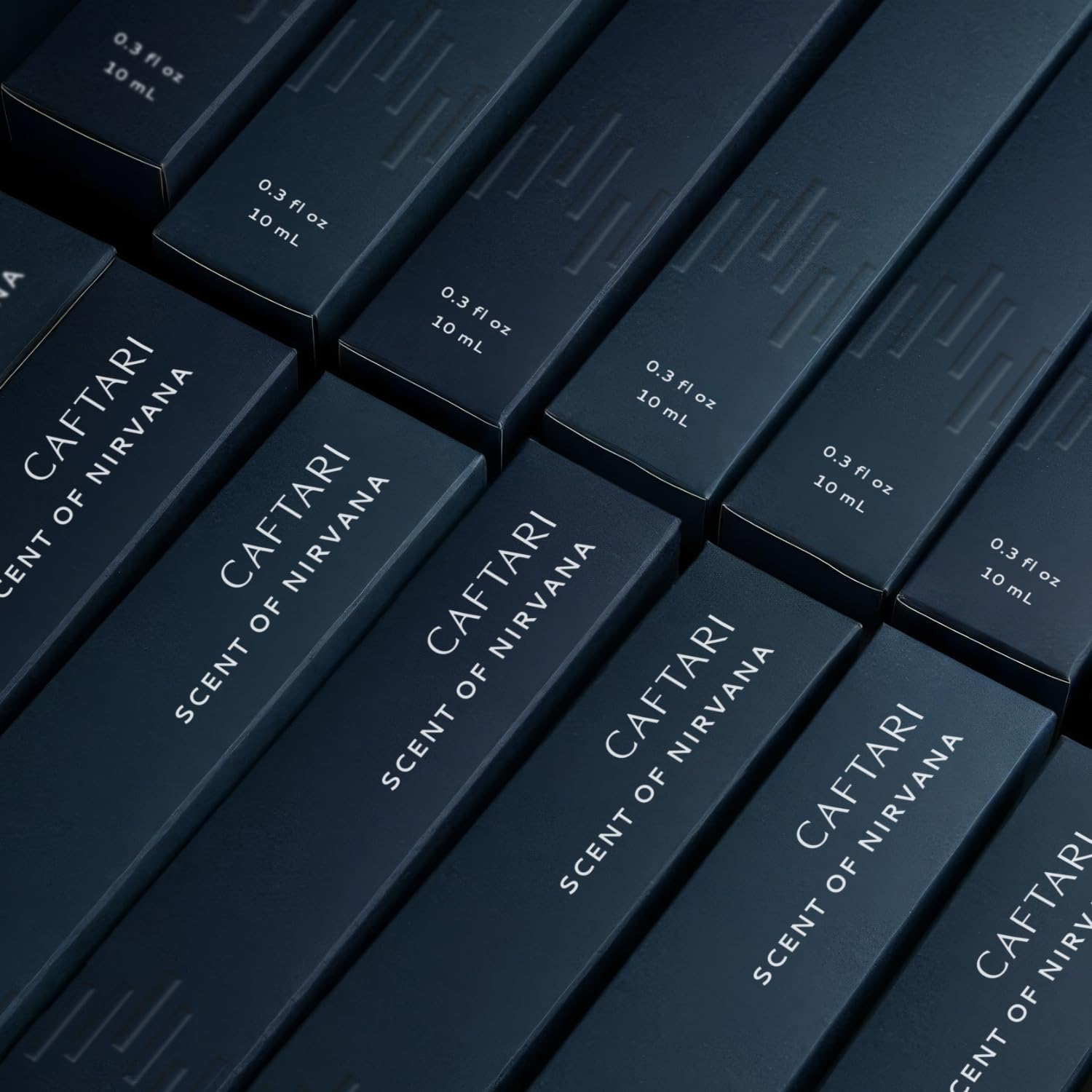Caftari travel-ready-bottle-packaging for convenient scent touch-ups.