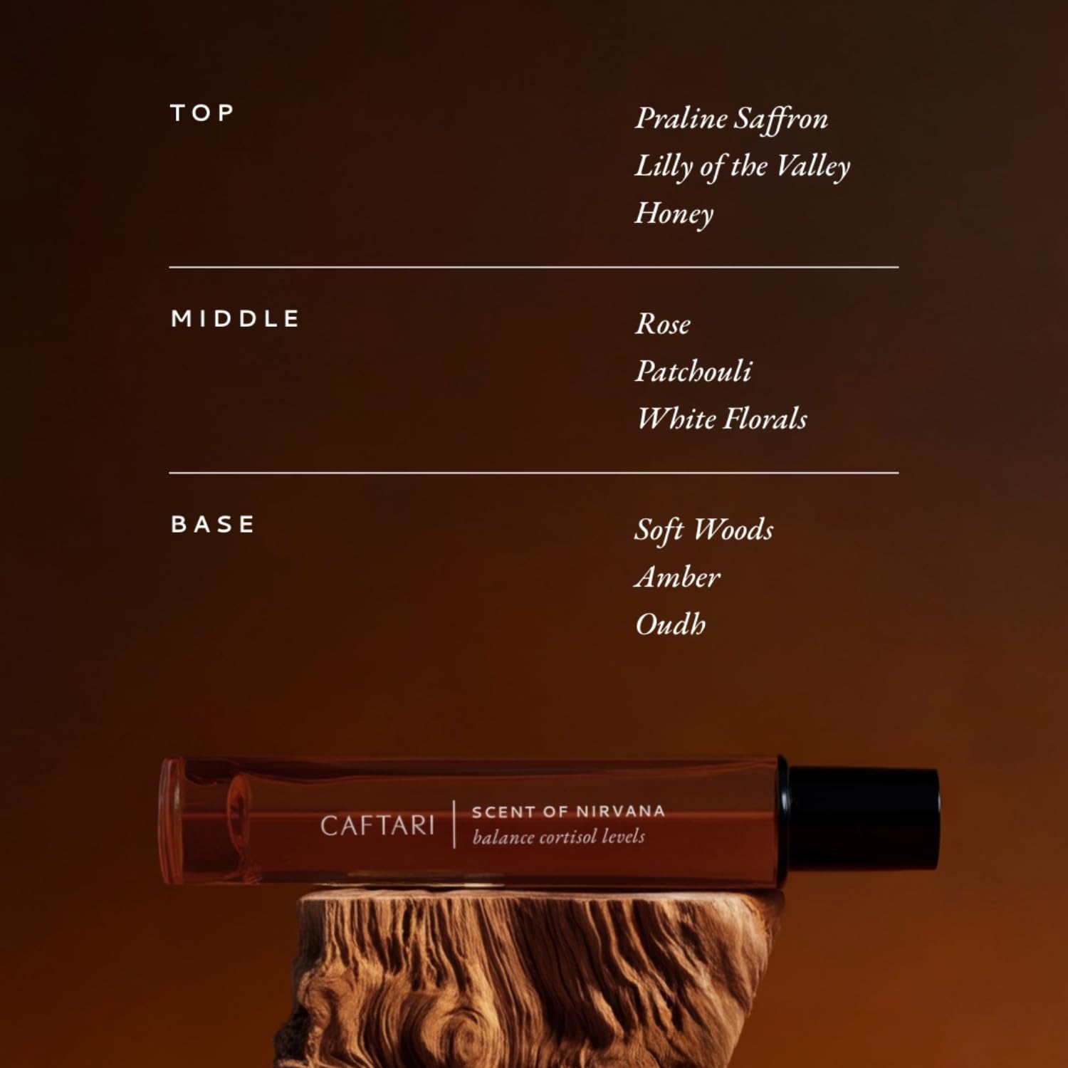 Caftari unisex wellness fragrance-ritual emulates grounding moments.