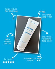 Caitera Promeric Shampoo with rosemary and peppermint oils promoting healthy follicles