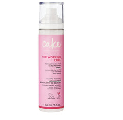 Cake Beauty Curl Reviving Spray bottle delivers moisture for defined, frizz-free curls.
