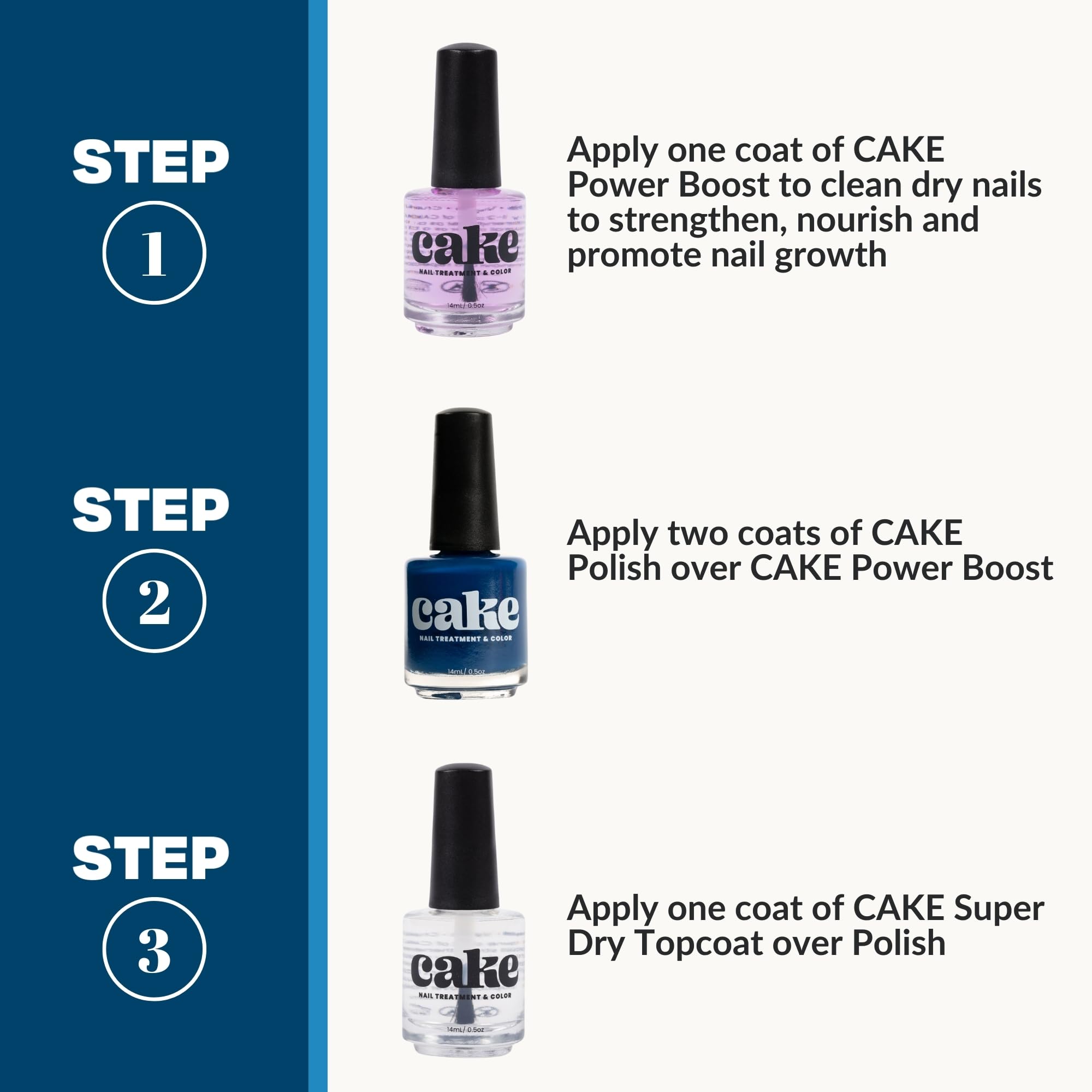 CAKE Nail Anchor Down cuticle oil bottle ready to moisturize cuticles and support nail health.