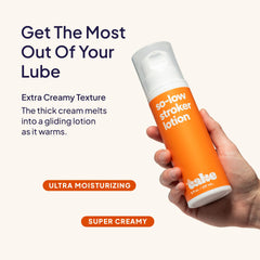 Cake So-Low Lotion packaging notes USA-made quality.