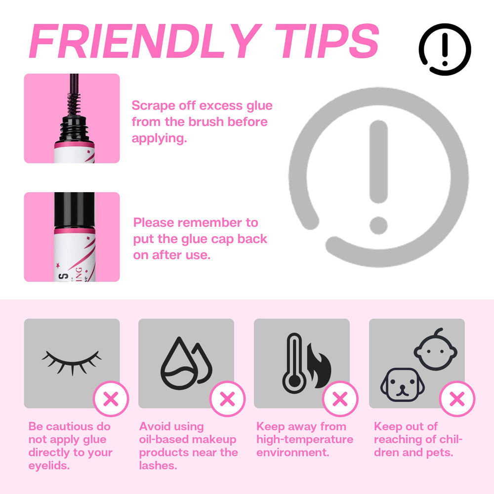 CALAILIS 2-pack lash glue provides value and reliable performance