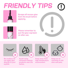 CALAILIS 2-pack lash glue provides value and reliable performance
