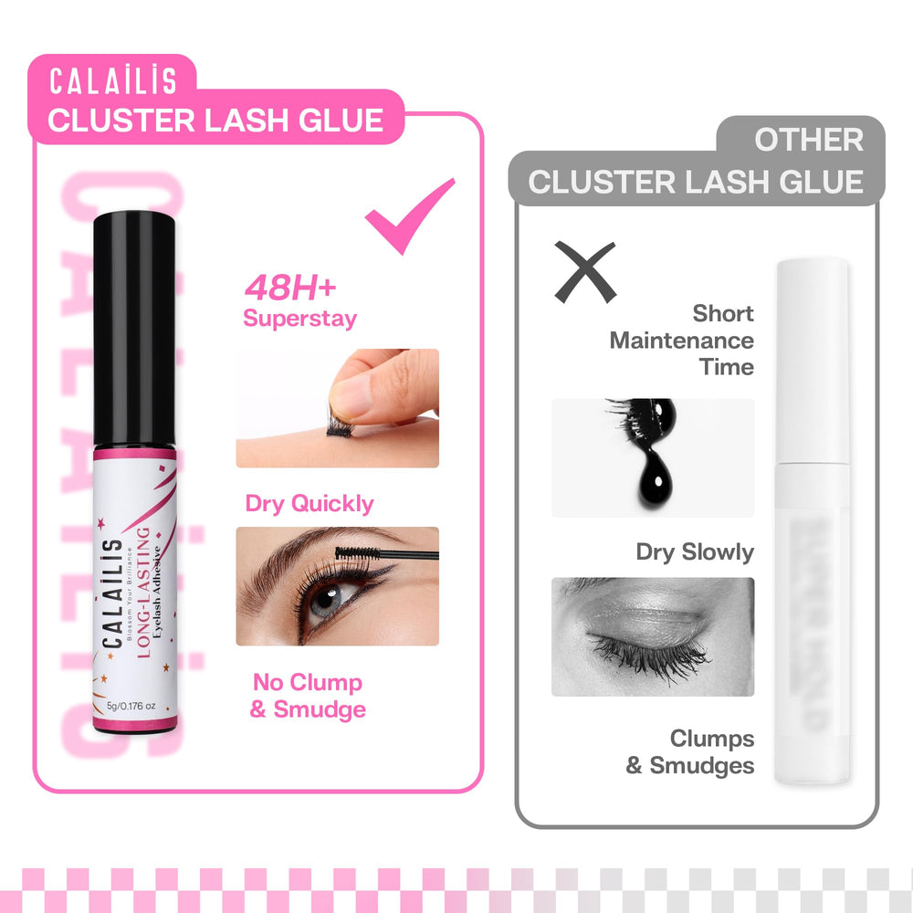 CALAILIS non-irritating formula safe for sensitive eyes and quick drying