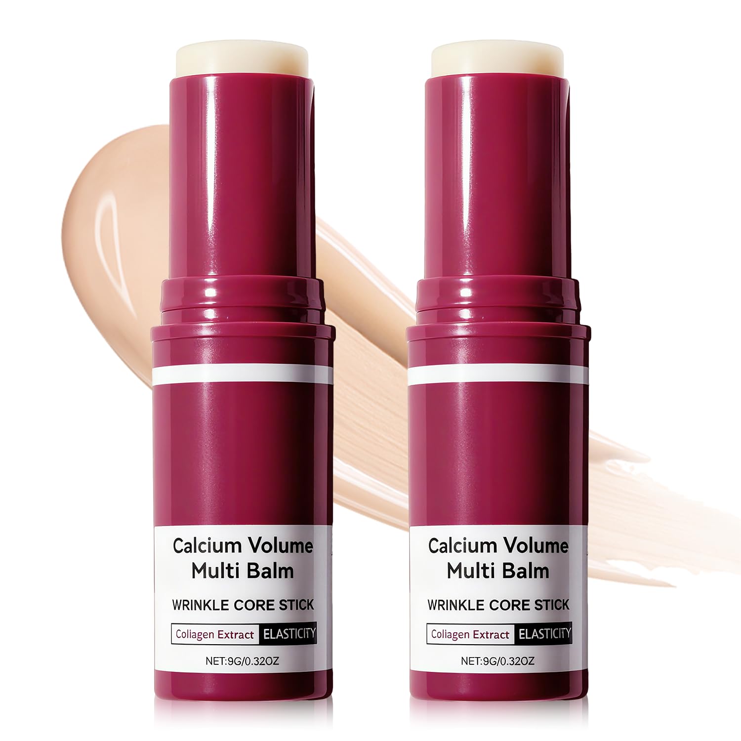 Calcium Multi Balm on the face highlighting hydration and gentle firming
