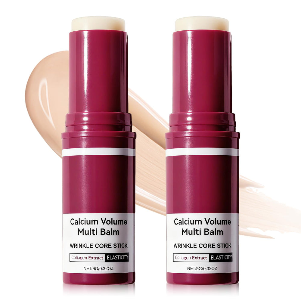 Calcium Multi Balm on the face highlighting hydration and gentle firming