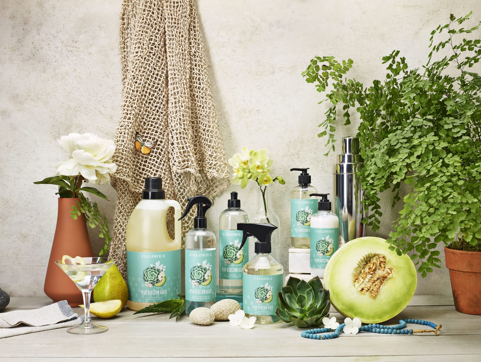Subtle Pear Blossom Agave fragrance leaves hands pleasantly fresh