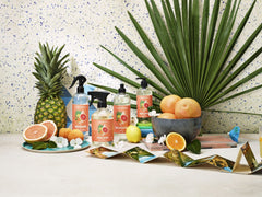 Caldrea Tangelo Palm Frond fragrance note enhancing kitchen and bath use