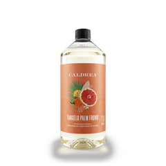 Caldrea Tangelo Palm Frond refill bottle showcasing the 32 oz container for everyday cleansing