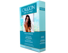 Calgon Ocean Breeze bath beads leave skin hydrated after soaking.