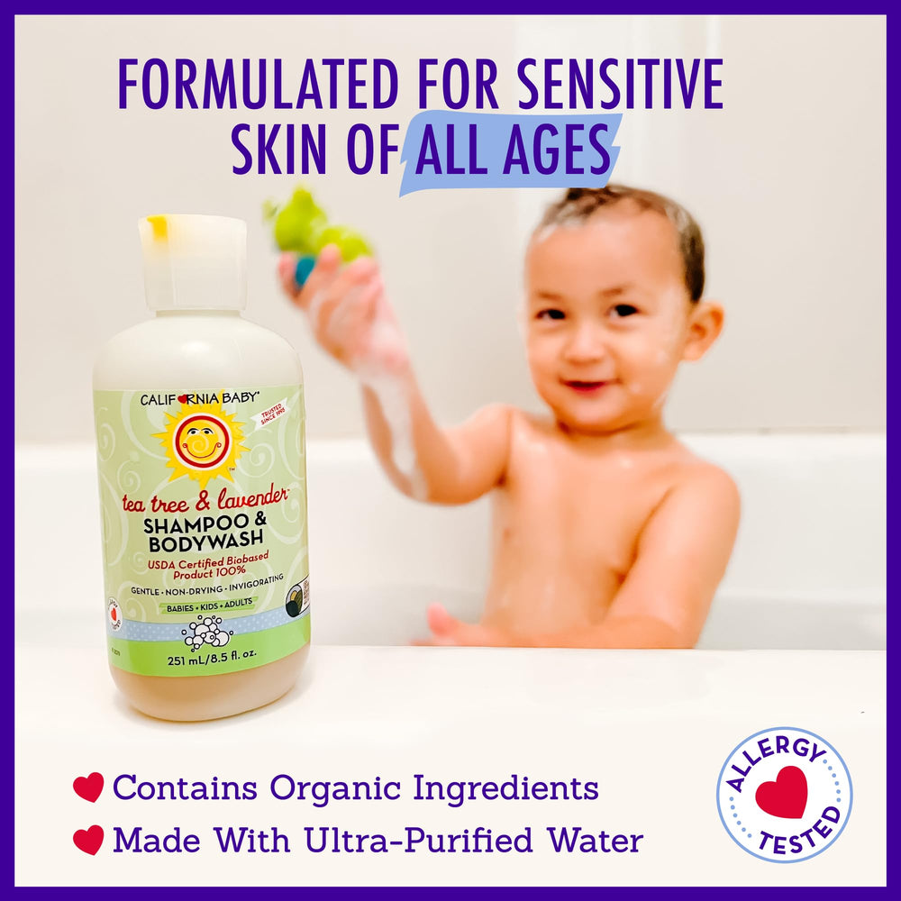 California Baby is allergy-tested and free from common allergens.