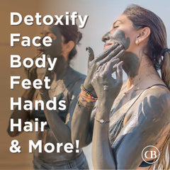 California Biology Kaolin Clay Hair Treatment nourishes scalp with mineral-rich clay.
