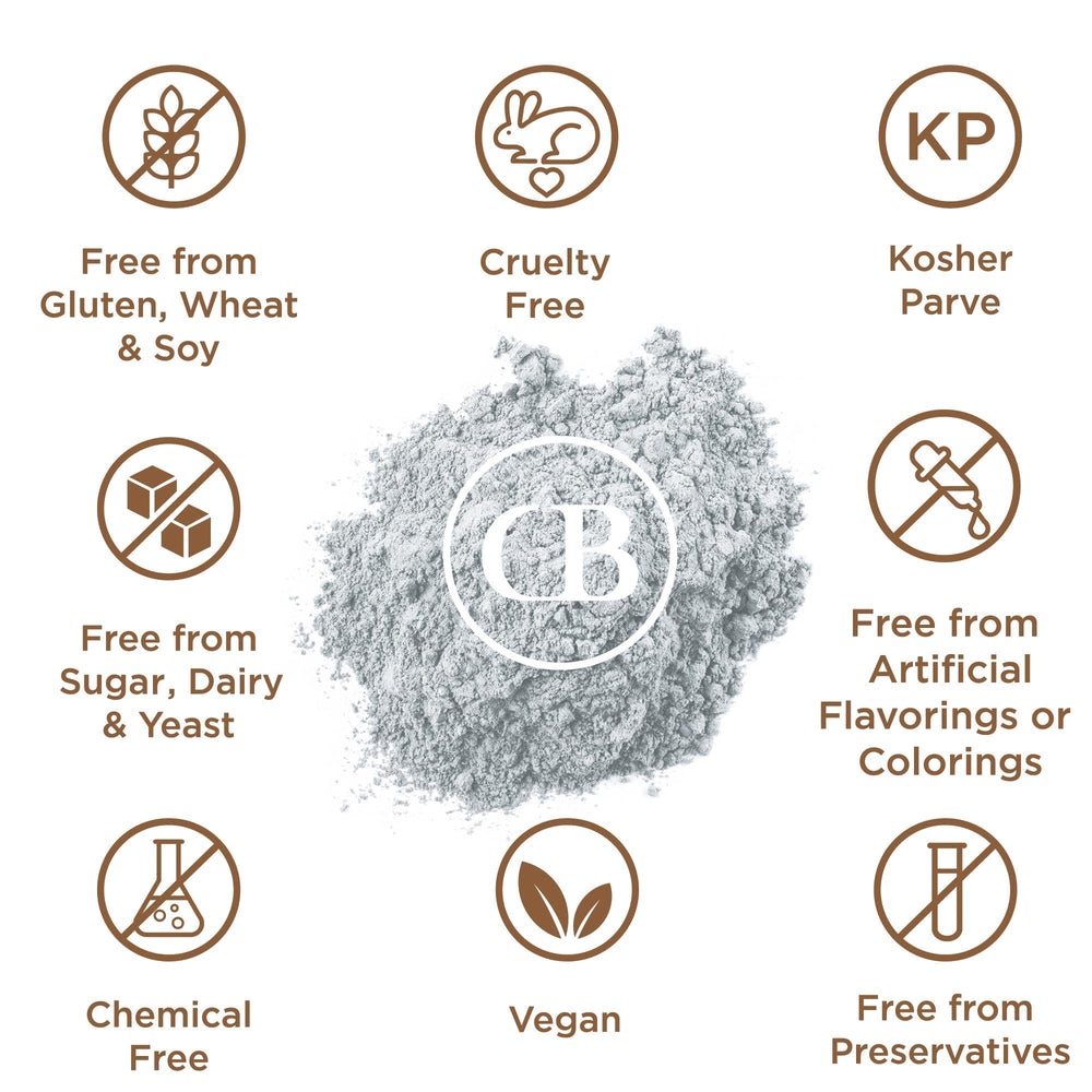 California Biology Kaolin Clay sourced from Jawbone Canyon preserves natural purity.