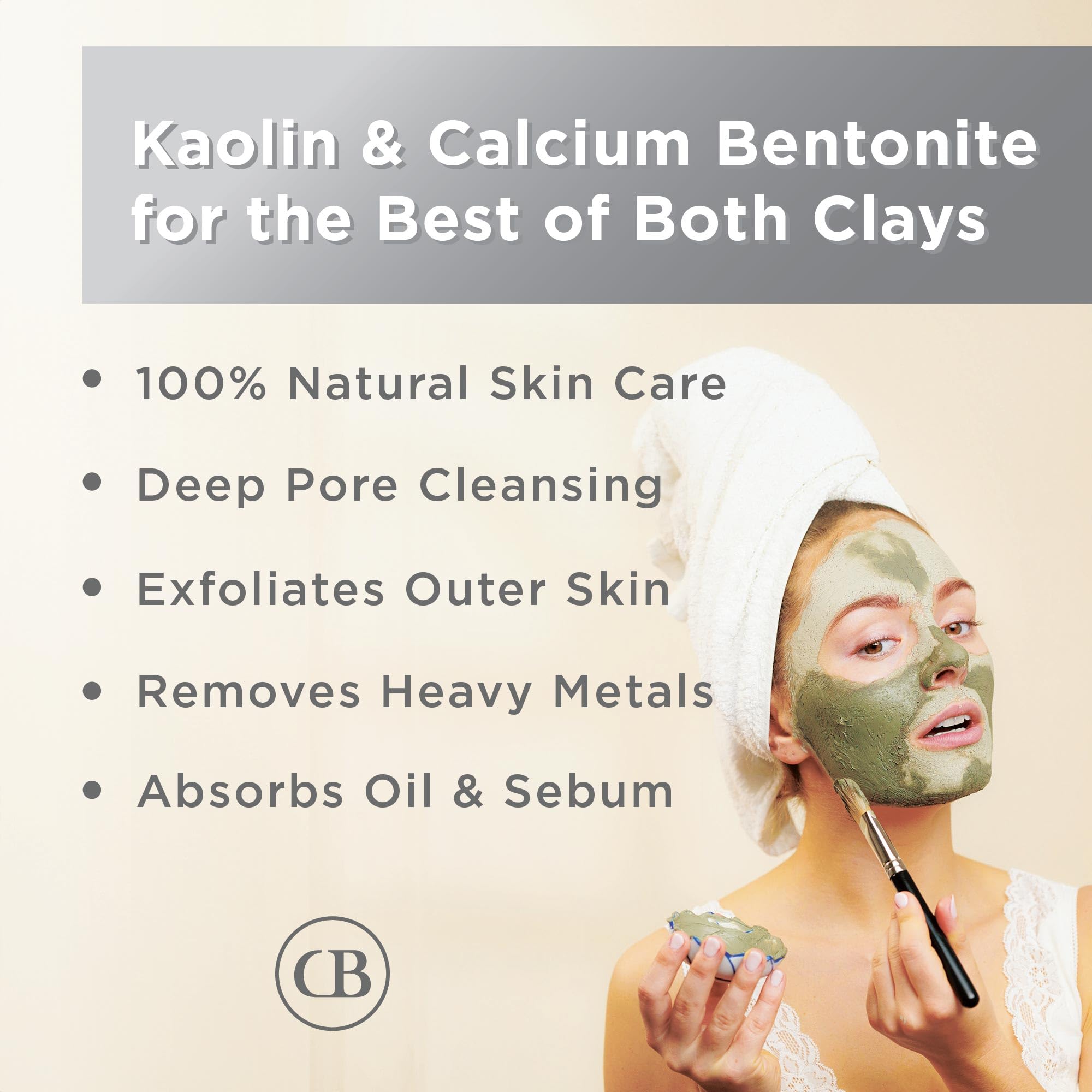 California Biology pure California clay powder ready for DIY masks