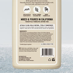 California Naturals Classic Clean naturally scented formula offers a subtle shower fragrance.