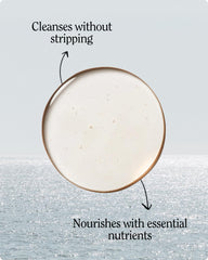 California Naturals Coconut Shampoo lather reveals rich cleansing for shine and softness.