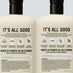 California Naturals conditioner close-up showing creamy, smooth texture