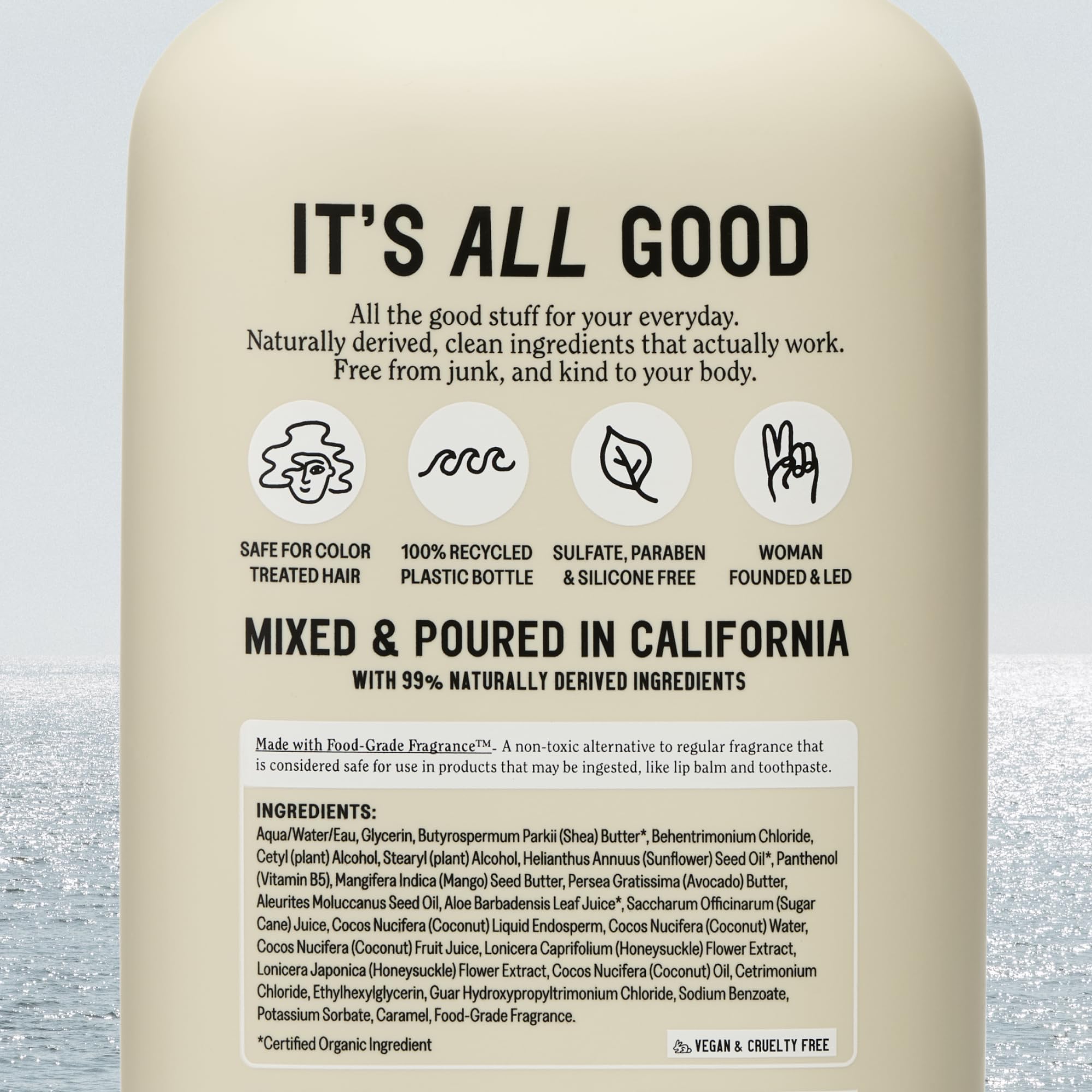 California Naturals eco packaging emphasizes recycled materials and responsible beauty.