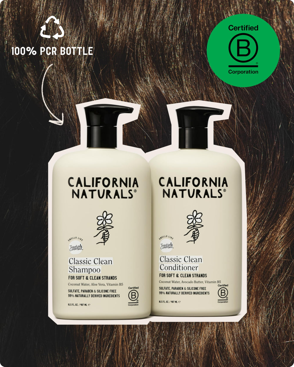 California Naturals vegan and cruelty-free symbol displayed