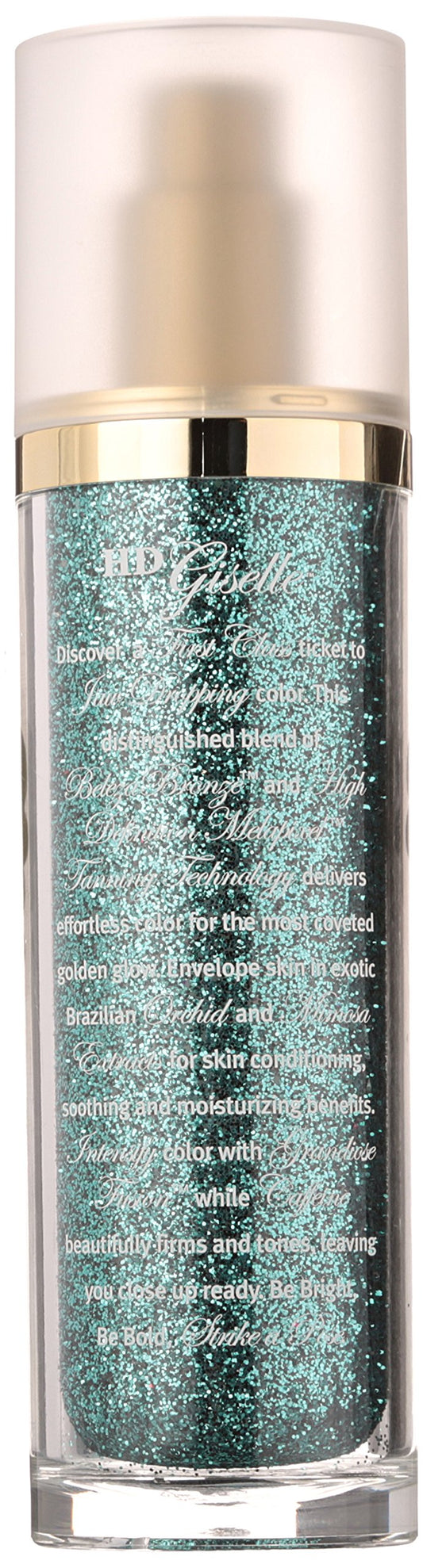 California Tan HD Giselle Step 1 application on skin demonstrates luxurious texture for even coverage.