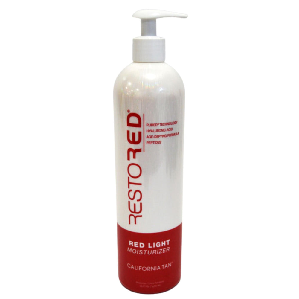 California Tan Restored Moisturizer bottle ready for daily hydration and smoother skin.