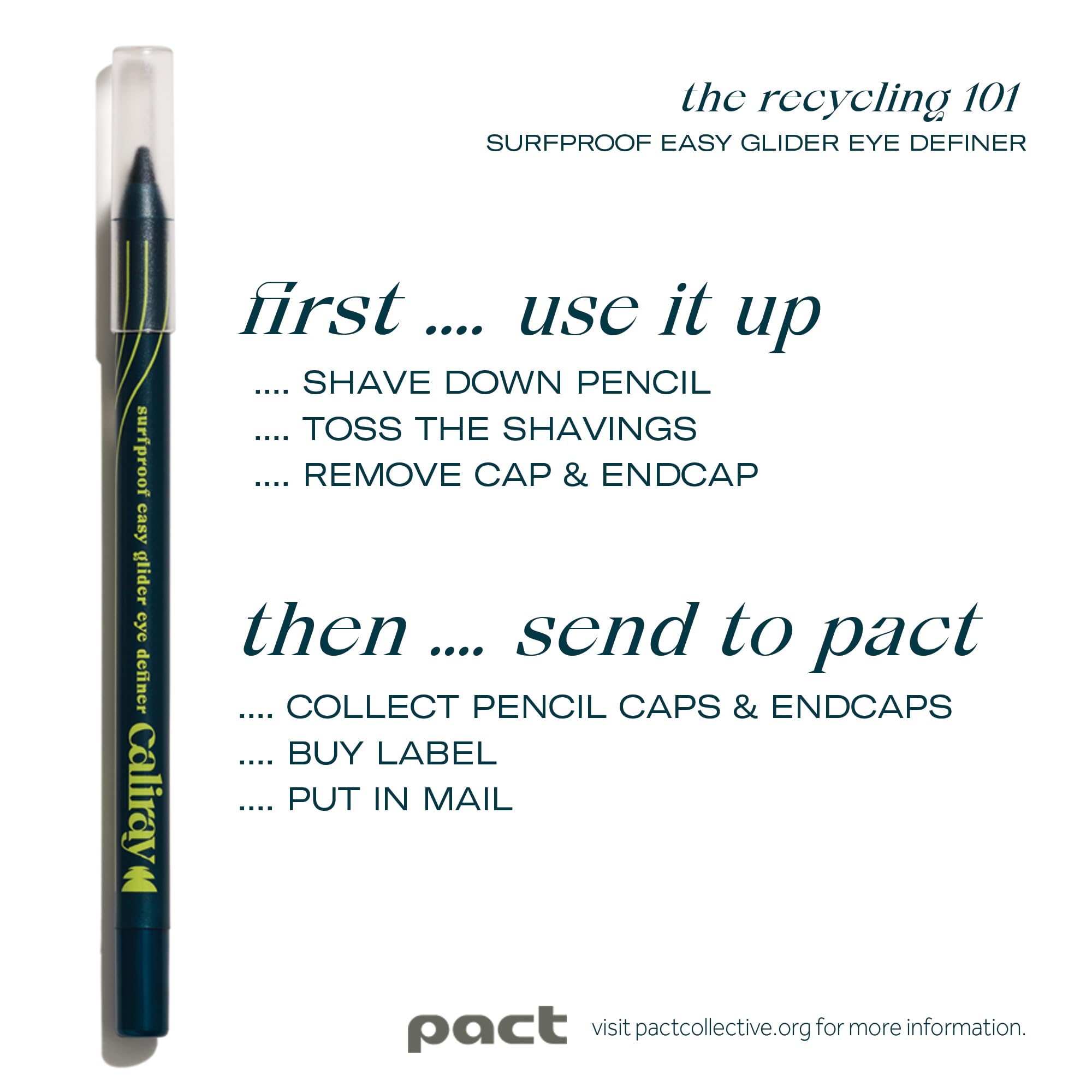 Caliray Surfproof Pencil Secret Spot Brown ideal for delicate eyelid area.