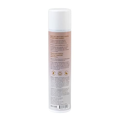 Calista Embellish Finishing Spray in action for a light, pliable mist.