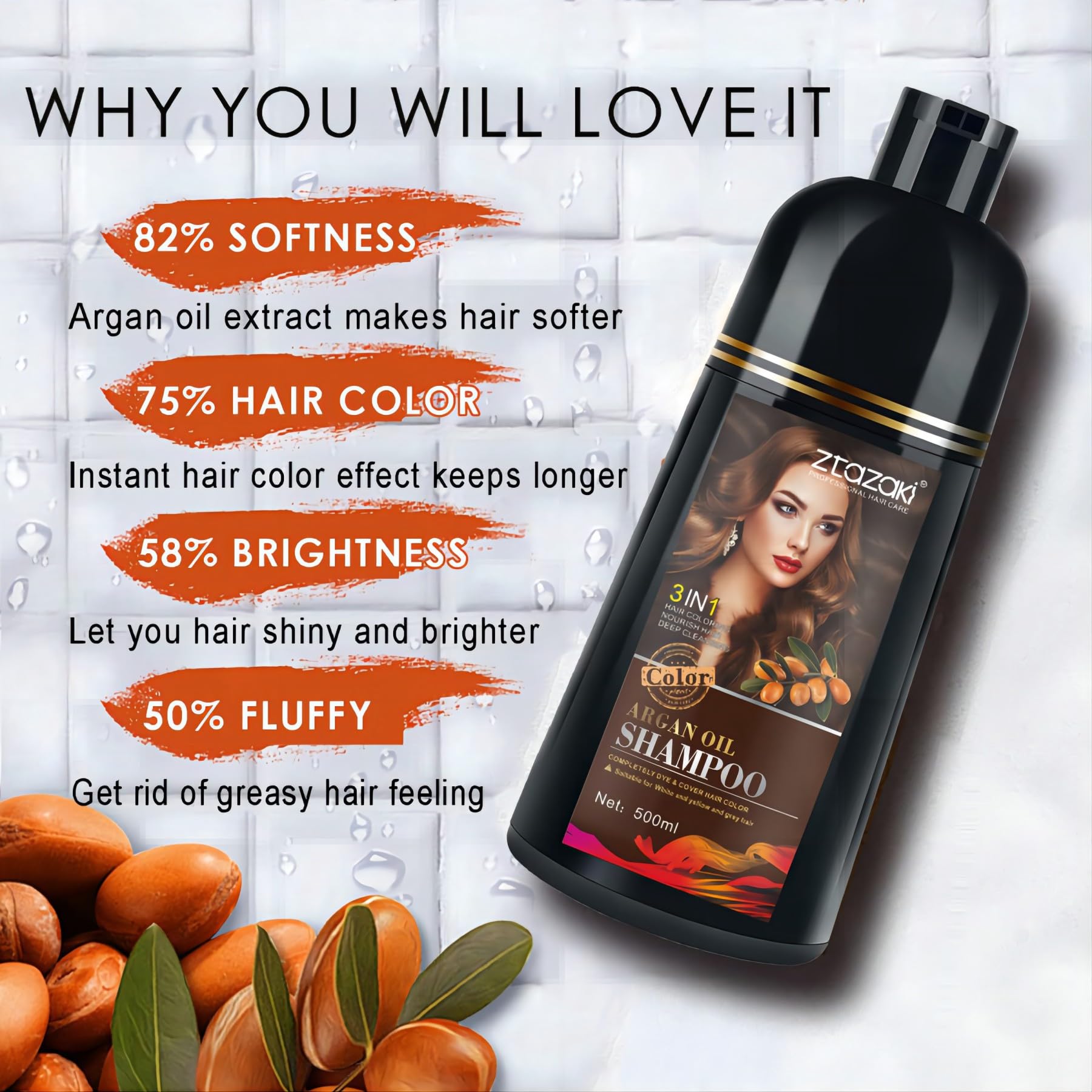 Callmynm dry hair before color demonstrating even coverage