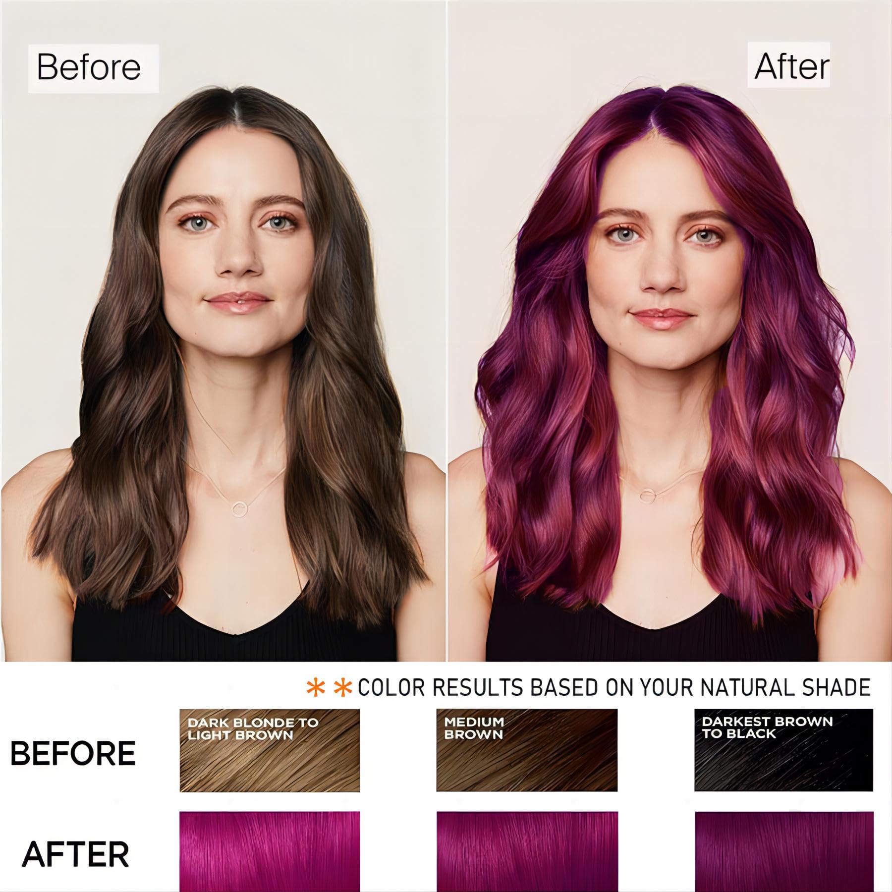 Callmynm Hair Dye Shampoo gloves included for easy, mess-free application