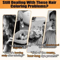 Callmynm light brown hair dye shampoo color shimmer for radiant, natural-looking results.