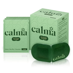 Calma 16-pack heated eye mask, top view, set for daily comfort.