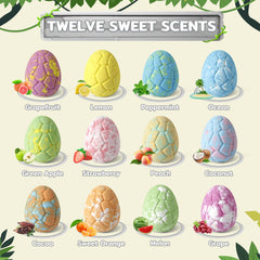 CalmNFiz bath bombs release a rich fragrance to enhance the bath ambiance.