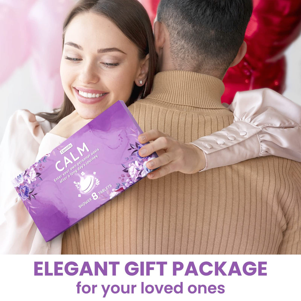 CalmNFiz gift-set shower steamers providing a thoughtful self-care present