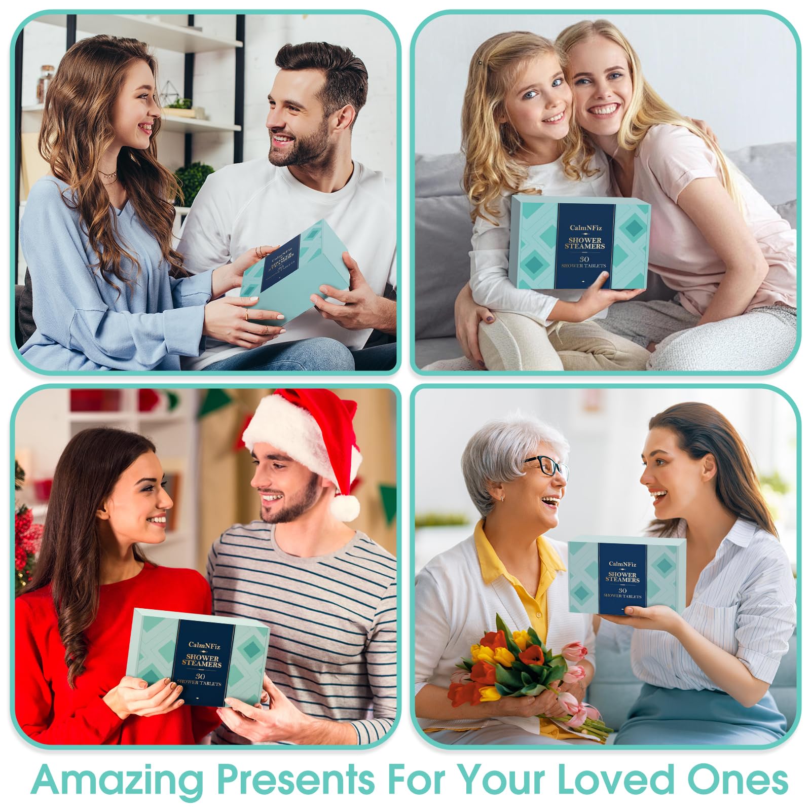 CalmNFiz gift-ready box for Valentine’s Day or Mother's Day.